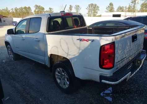 2022 Chevrolet Colorado 4Wd Short Box Lt from USA, damaged, VIN 1GCGTCEN5N1227262